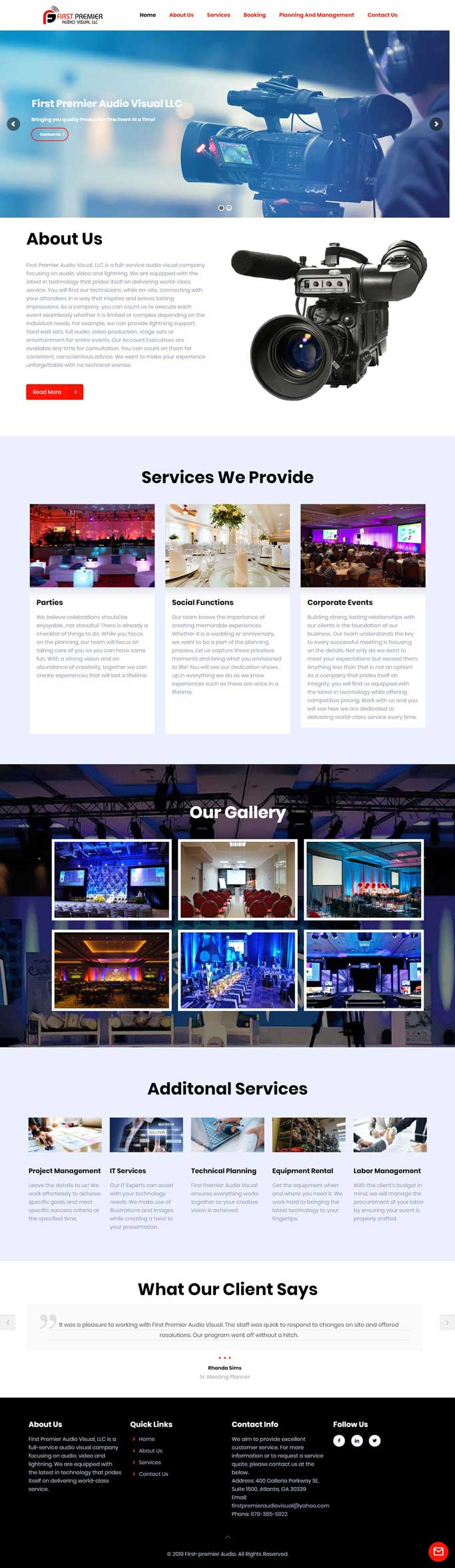 Web Design Layout