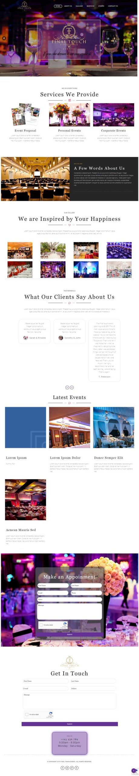 Web Design Layout
